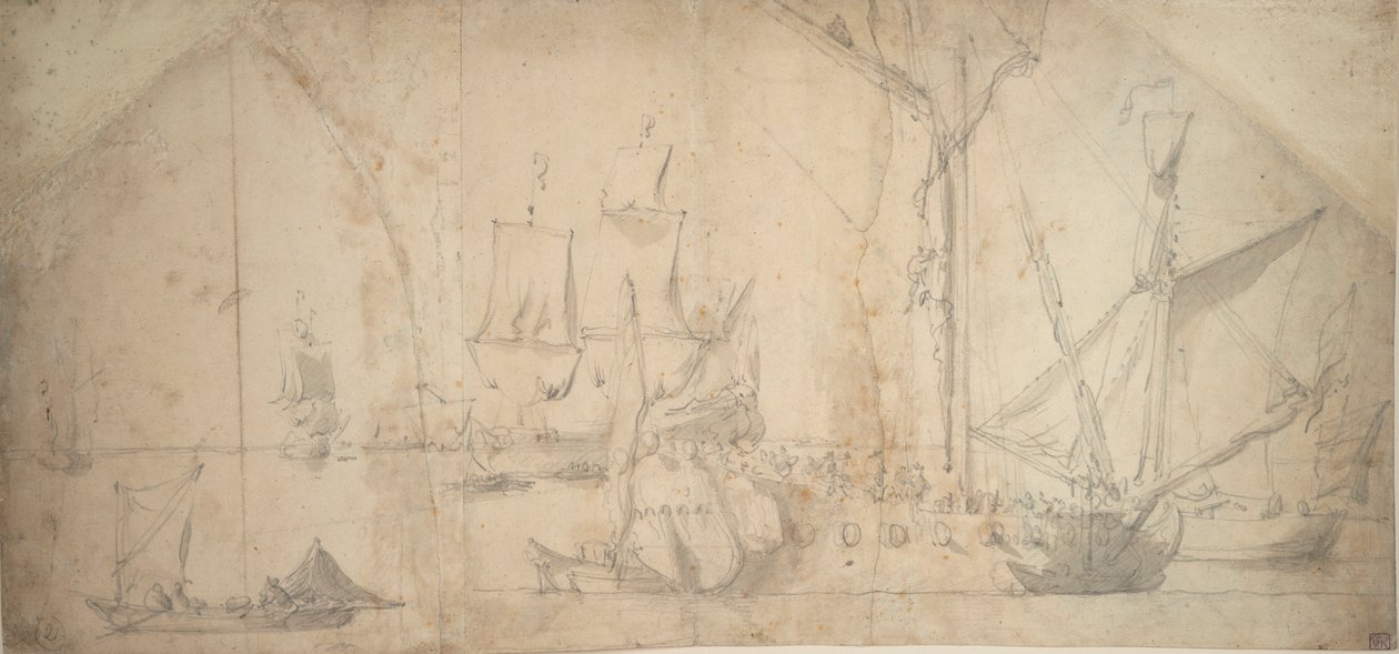  by Willem van de the Elder Velde