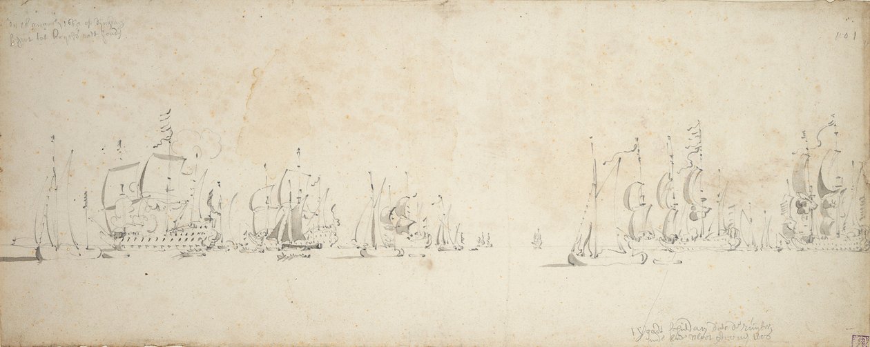  by Willem van de the Elder Velde