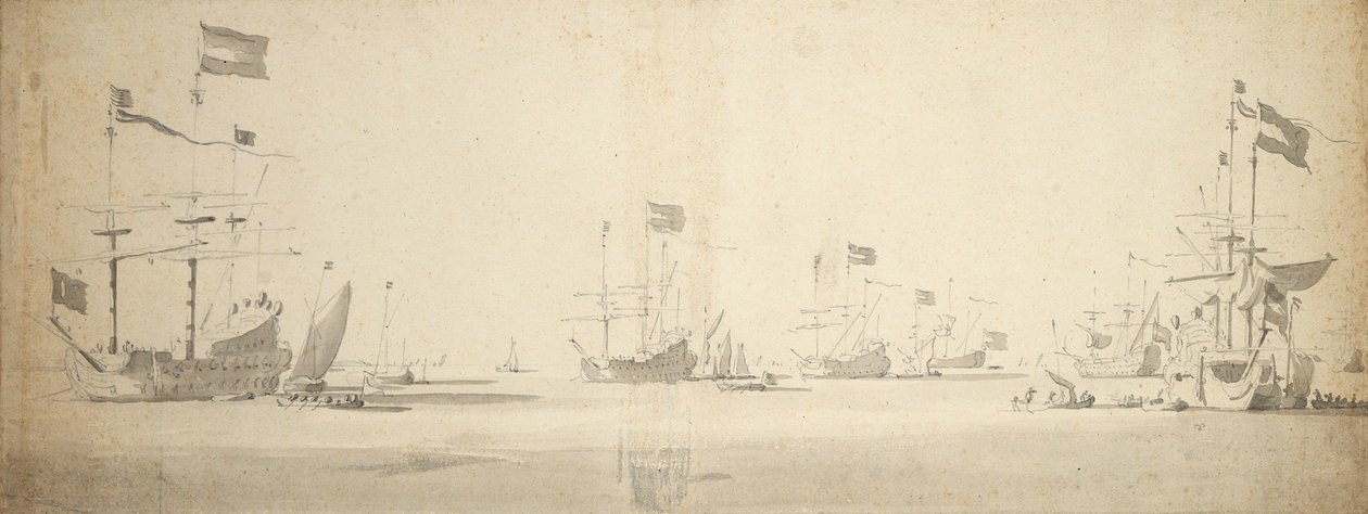  by Willem van de the Elder Velde