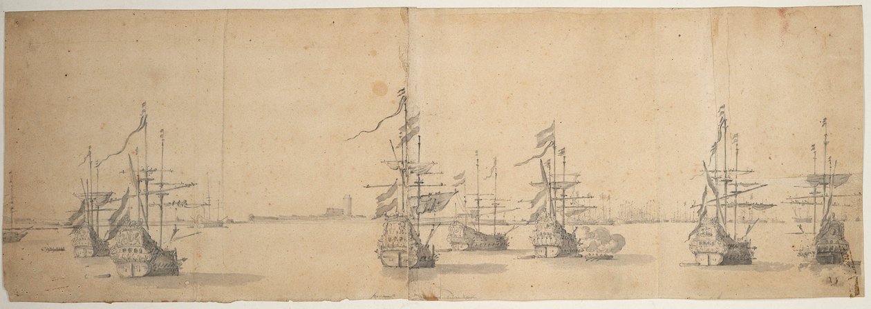 by Willem van de the Elder Velde