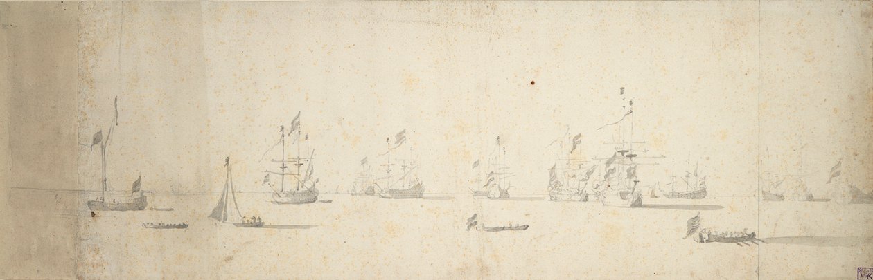  by Willem van de the Elder Velde