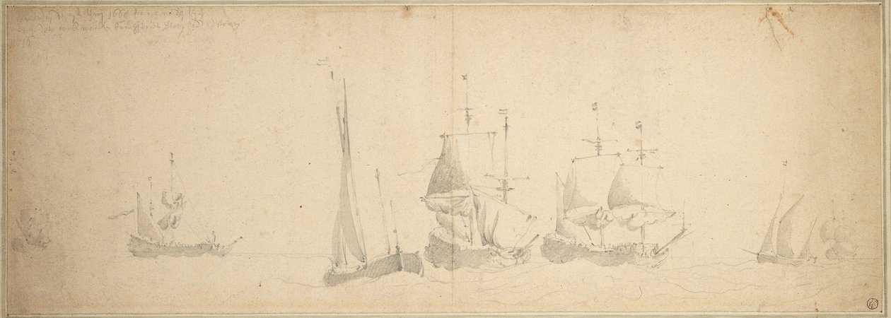  by Willem van de the Elder Velde