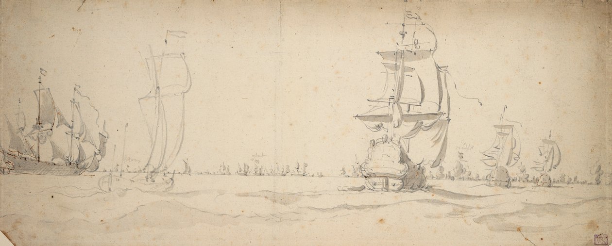  by Willem van de the Elder Velde
