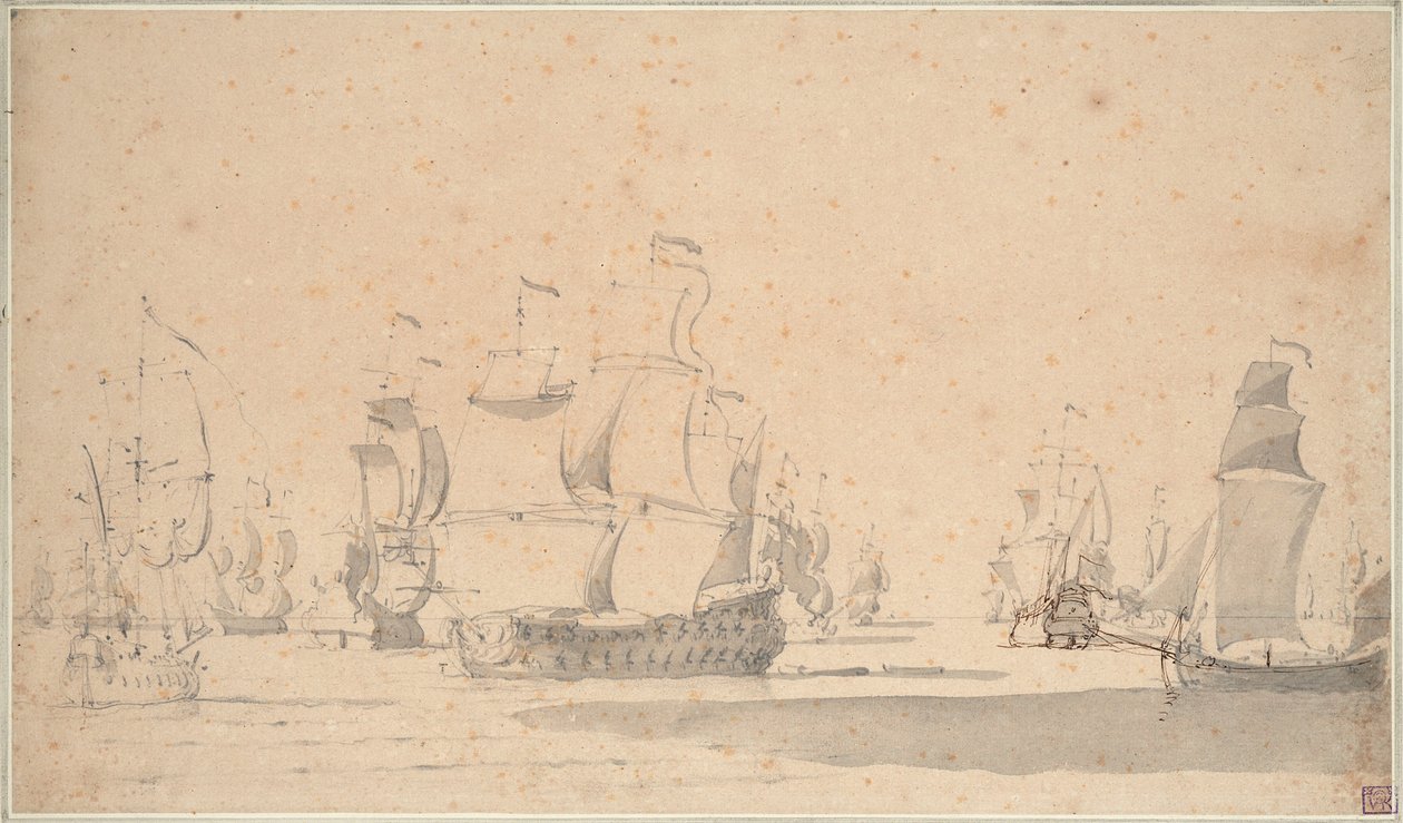  by Willem van de the Elder Velde
