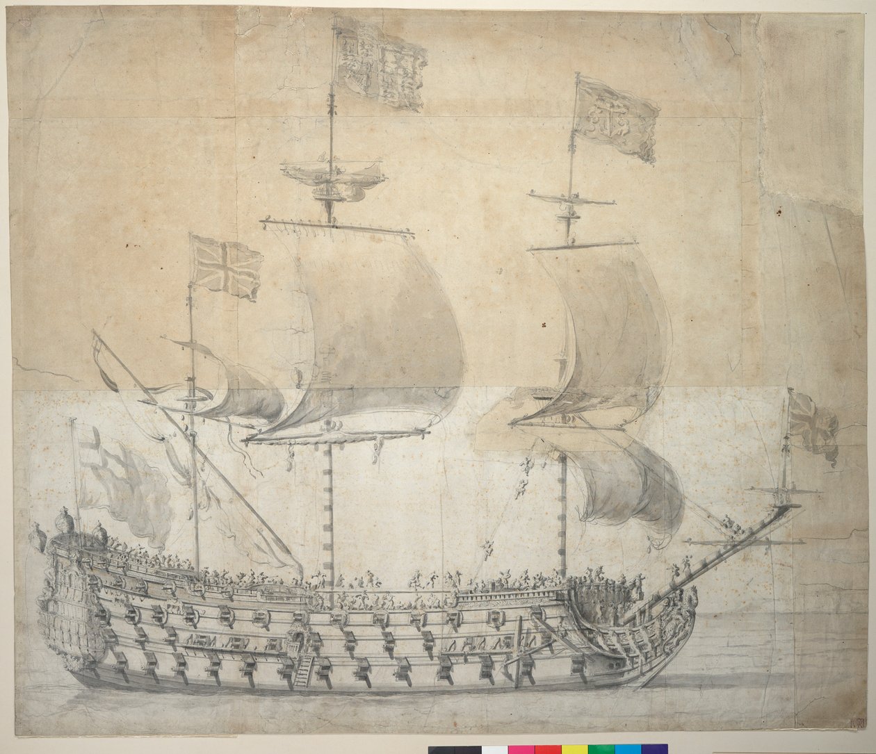  by Willem van de the Elder Velde
