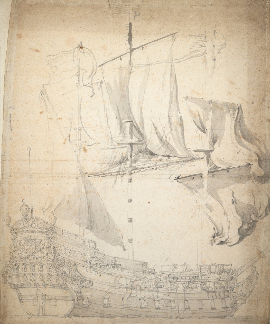  by Willem van de the Elder Velde