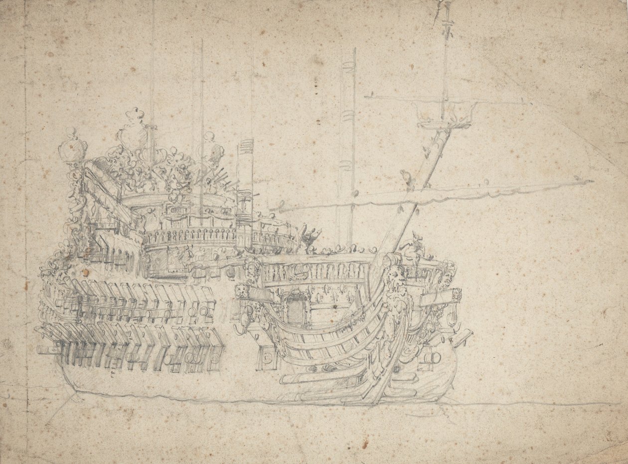  by Willem van de the Elder Velde