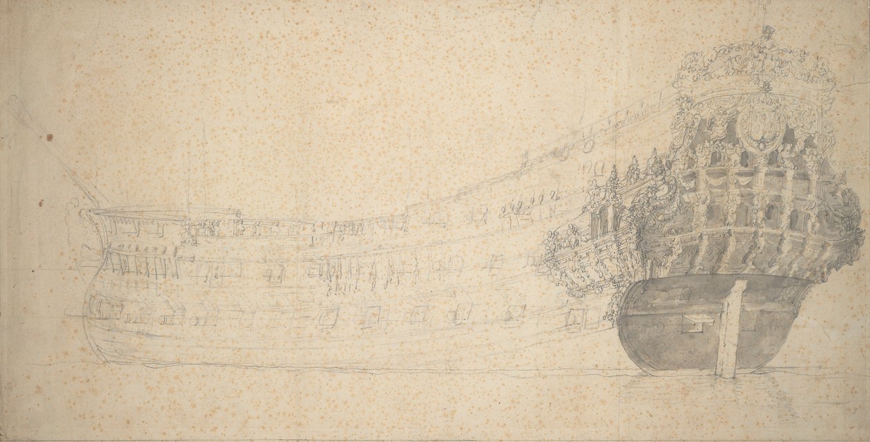  by Willem van de the Elder Velde