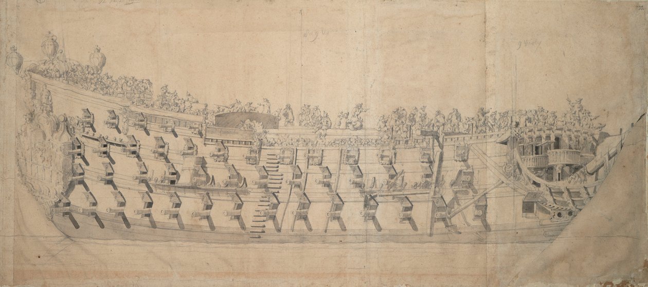  by Willem van de the Elder Velde
