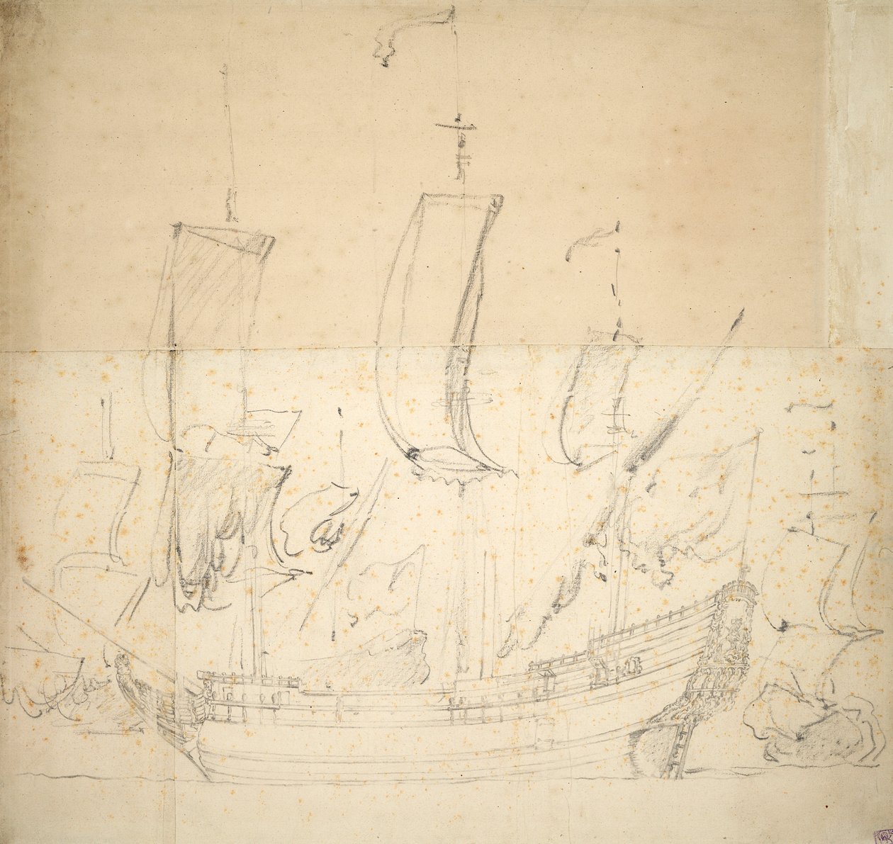  by Willem van de the Elder Velde