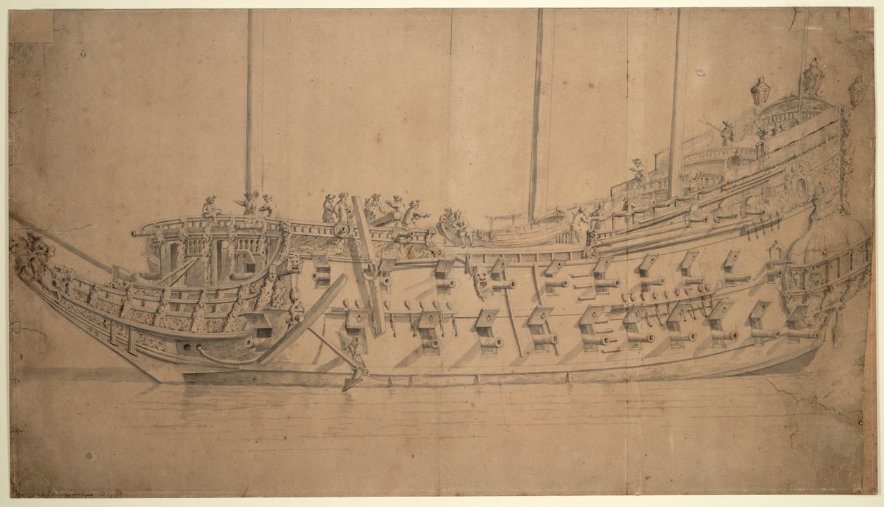  by Willem van de the Elder Velde