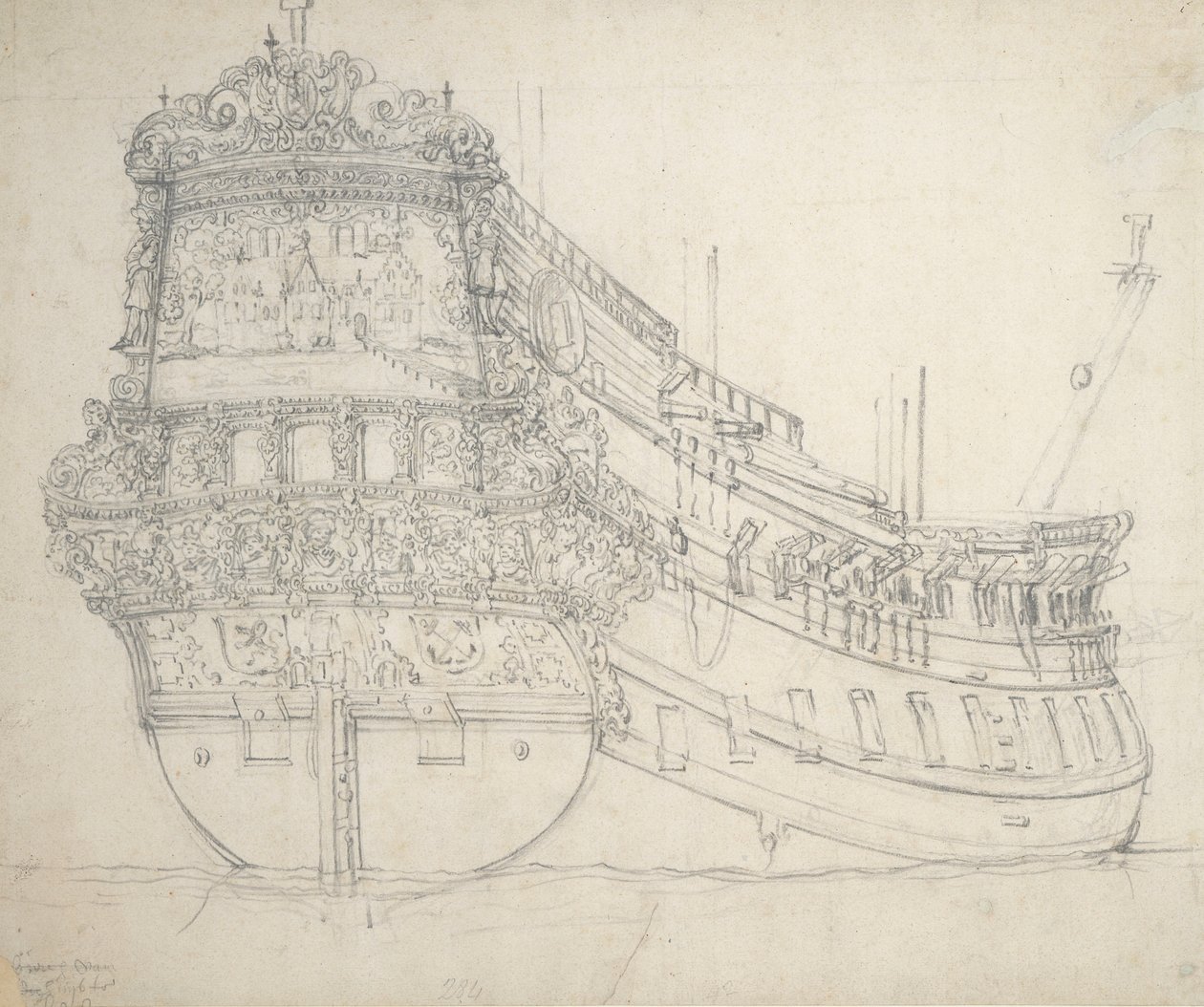  by Willem van de the Elder Velde