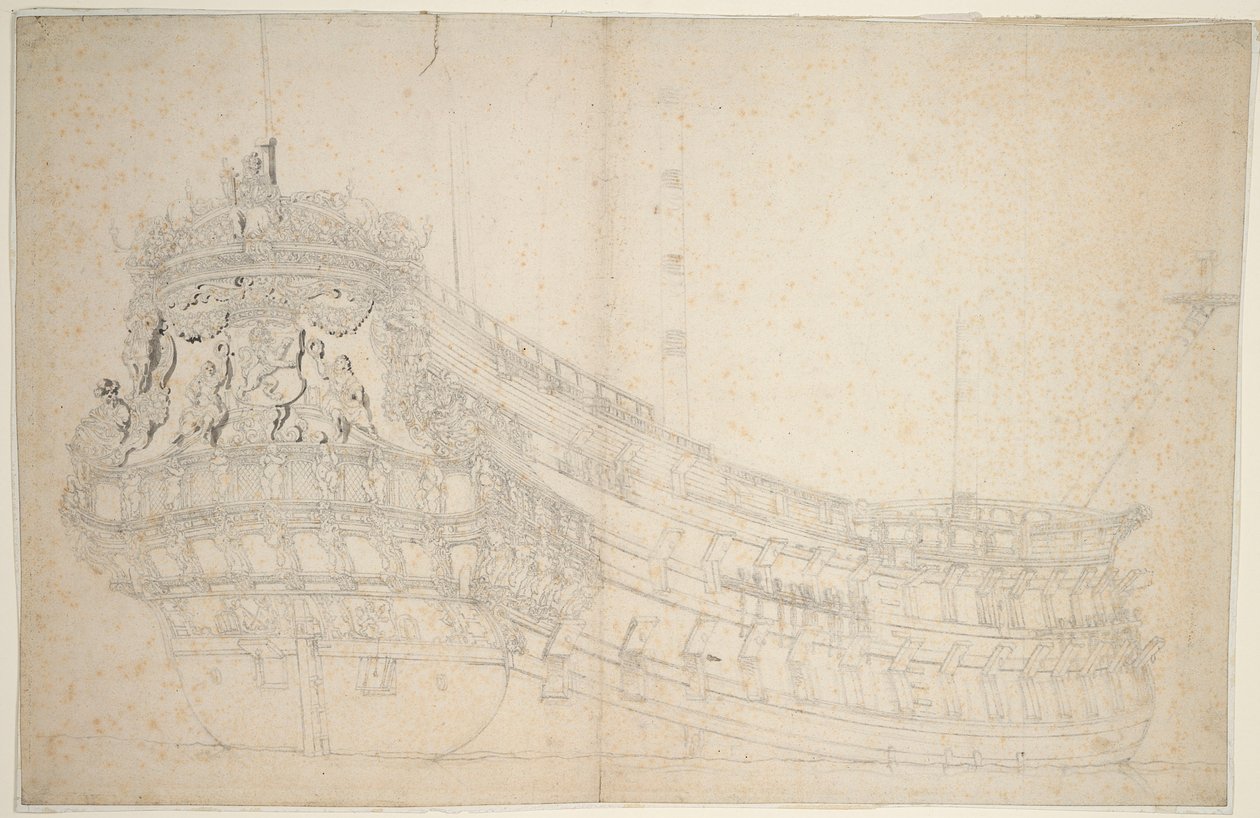  by Willem van de the Elder Velde