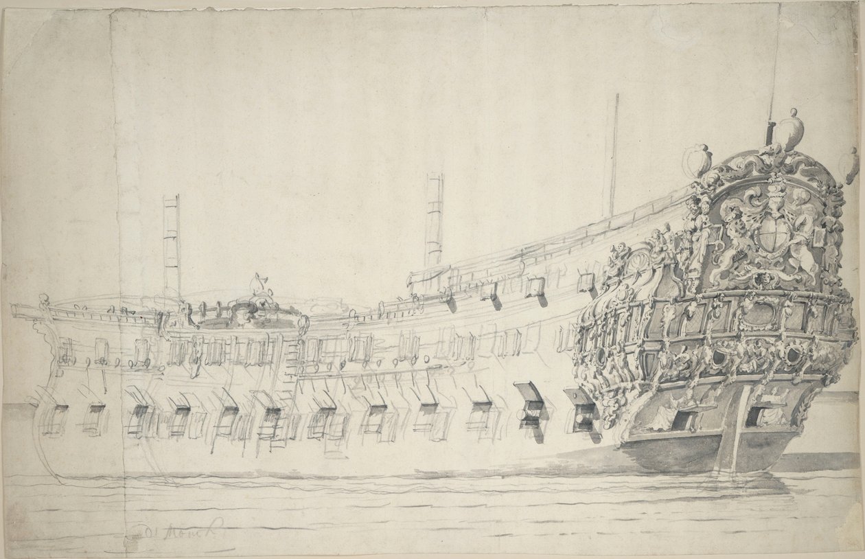  by Willem van de the Elder Velde