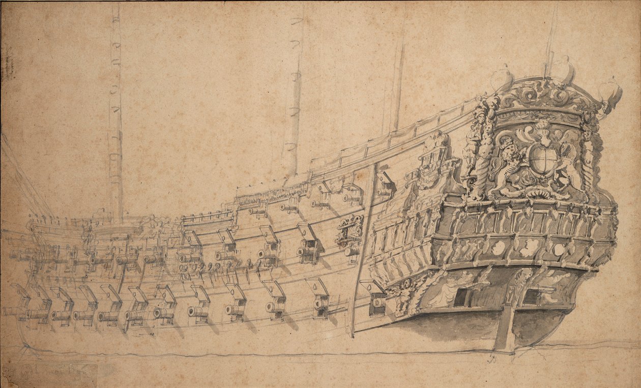  by Willem van de the Elder Velde