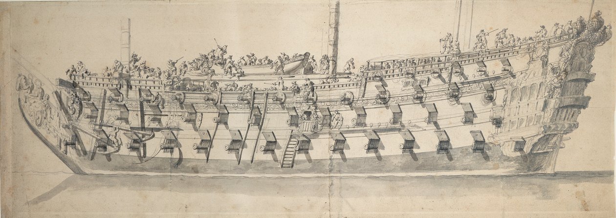  by Willem van de the Elder Velde