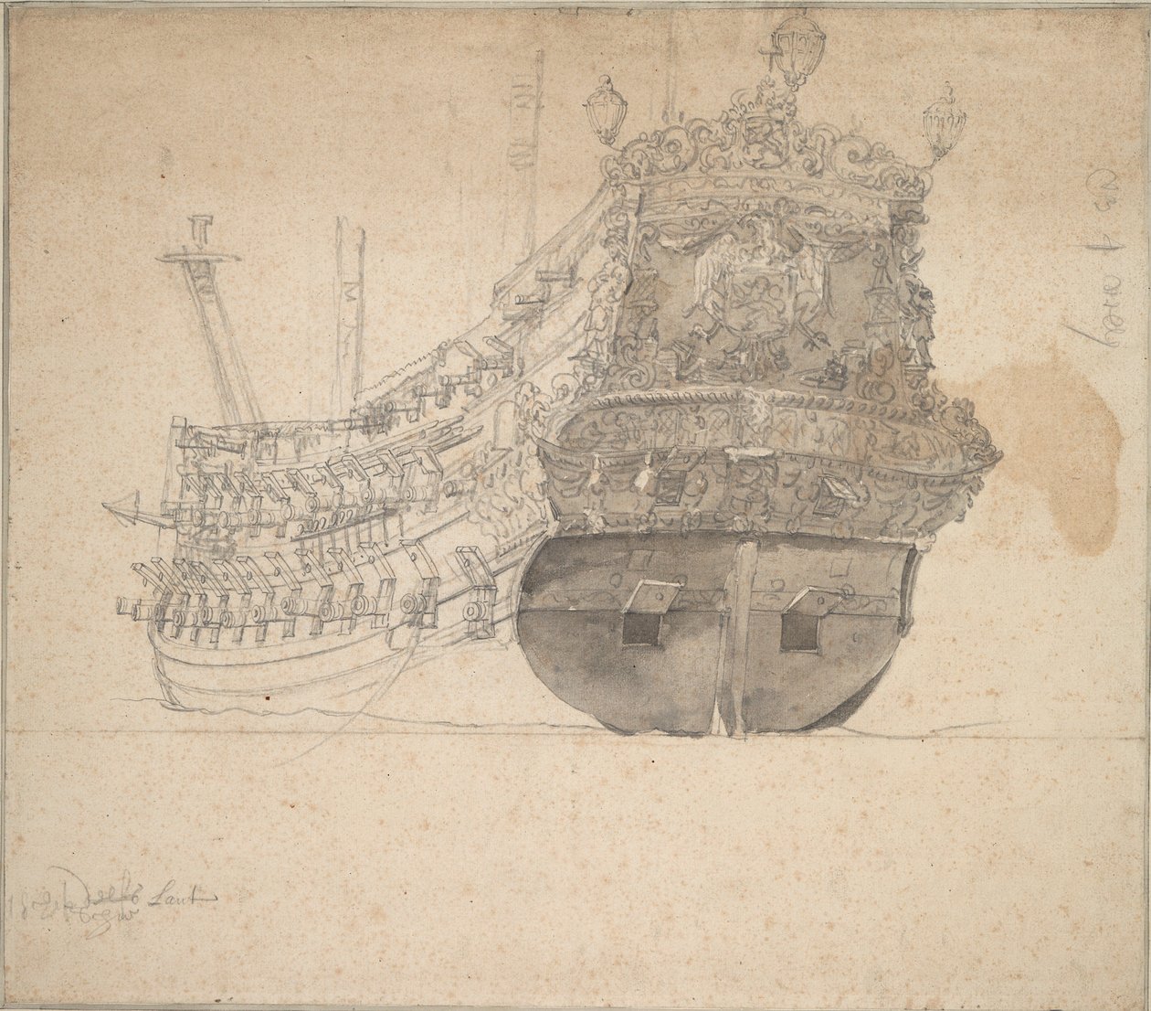  by Willem van de the Elder Velde
