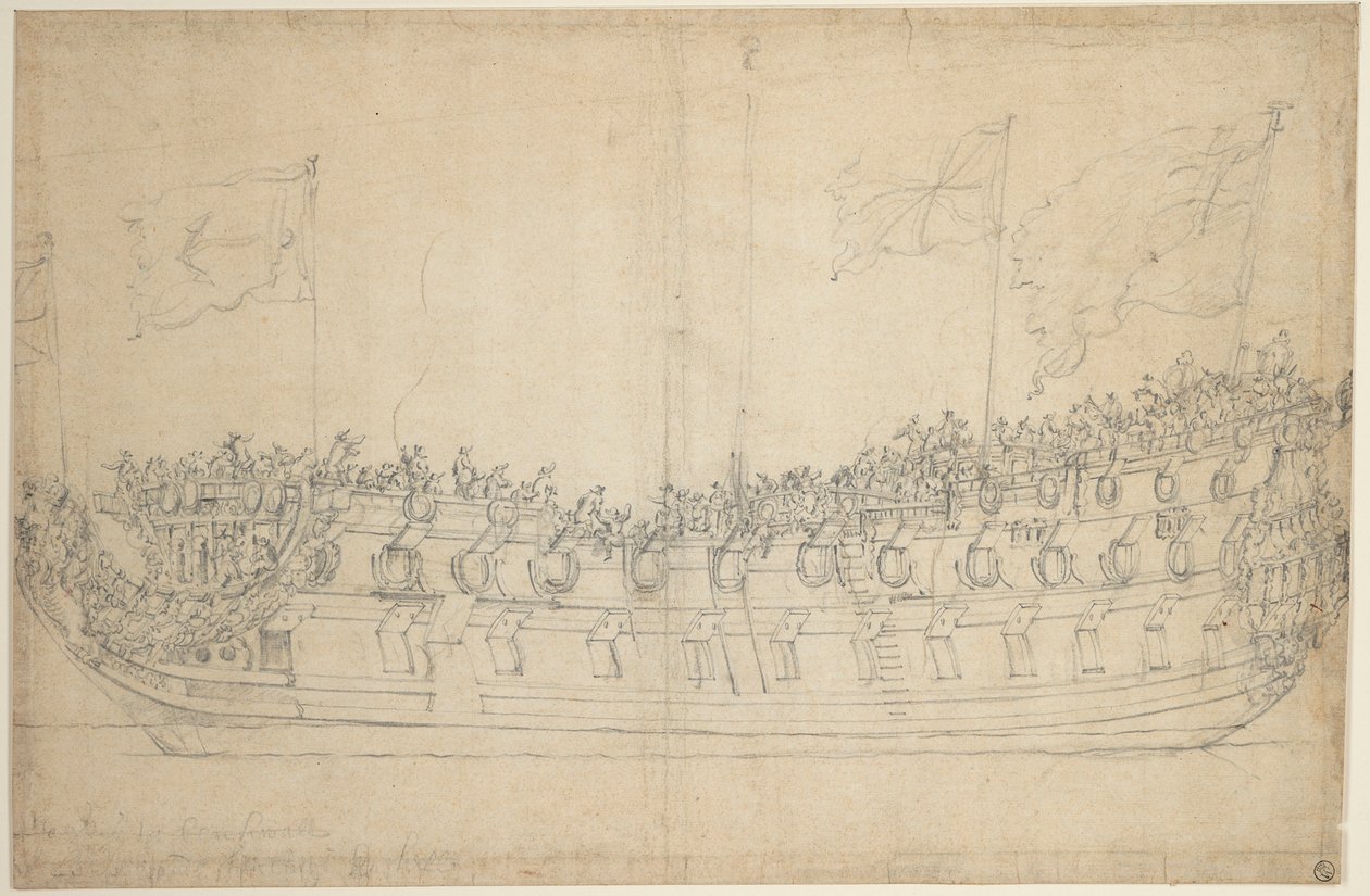  by Willem van de the Elder Velde