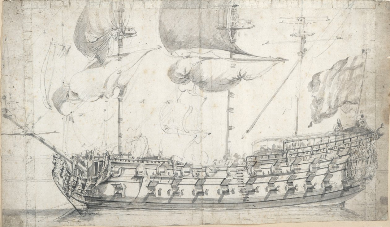  by Willem van de the Elder Velde