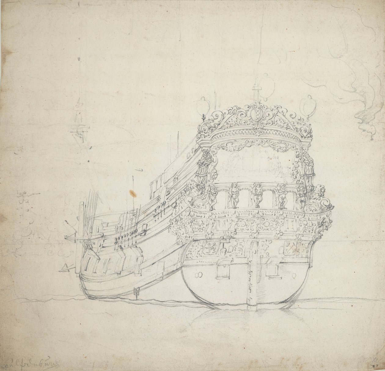 by Willem van de the Elder Velde