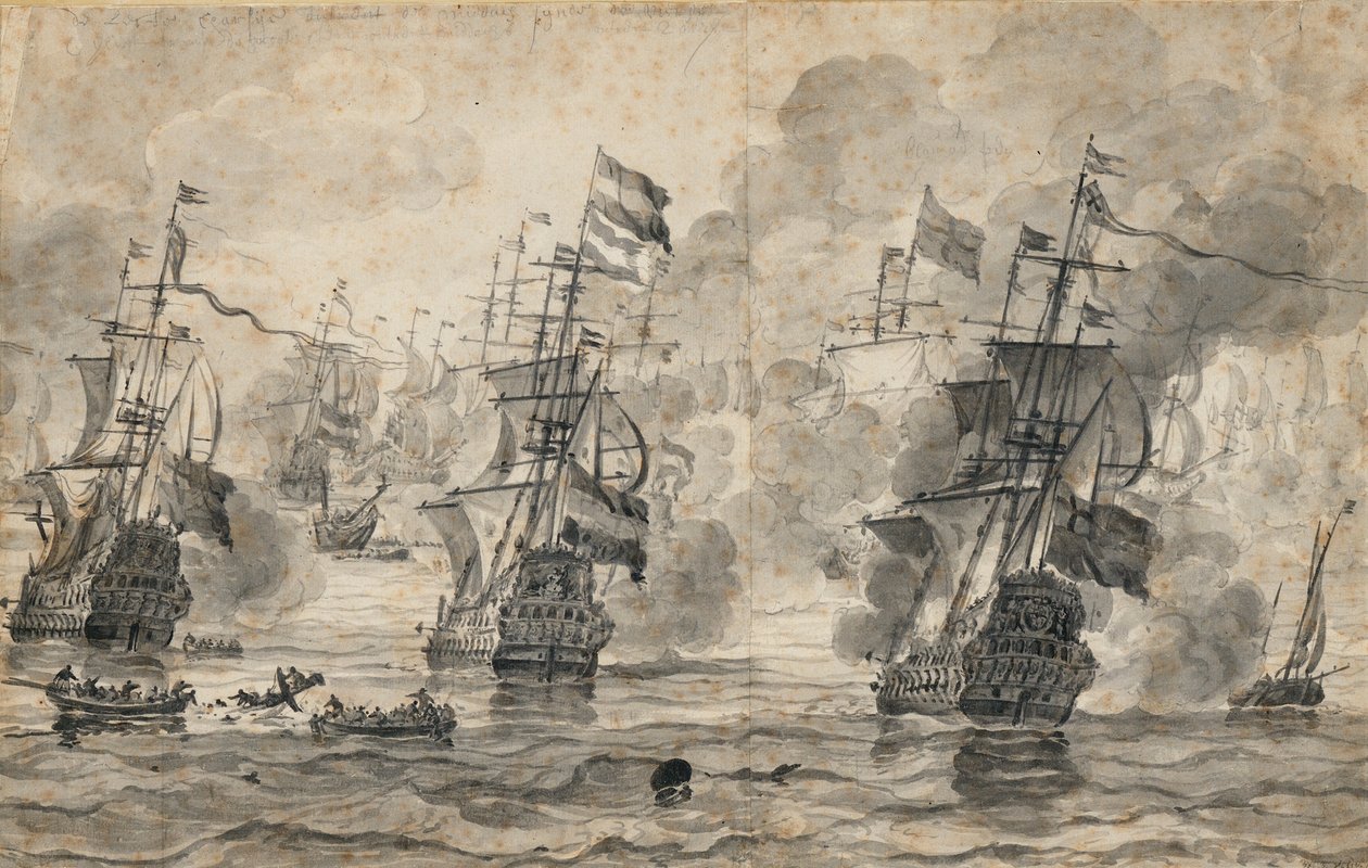 by Willem van de the Elder Velde
