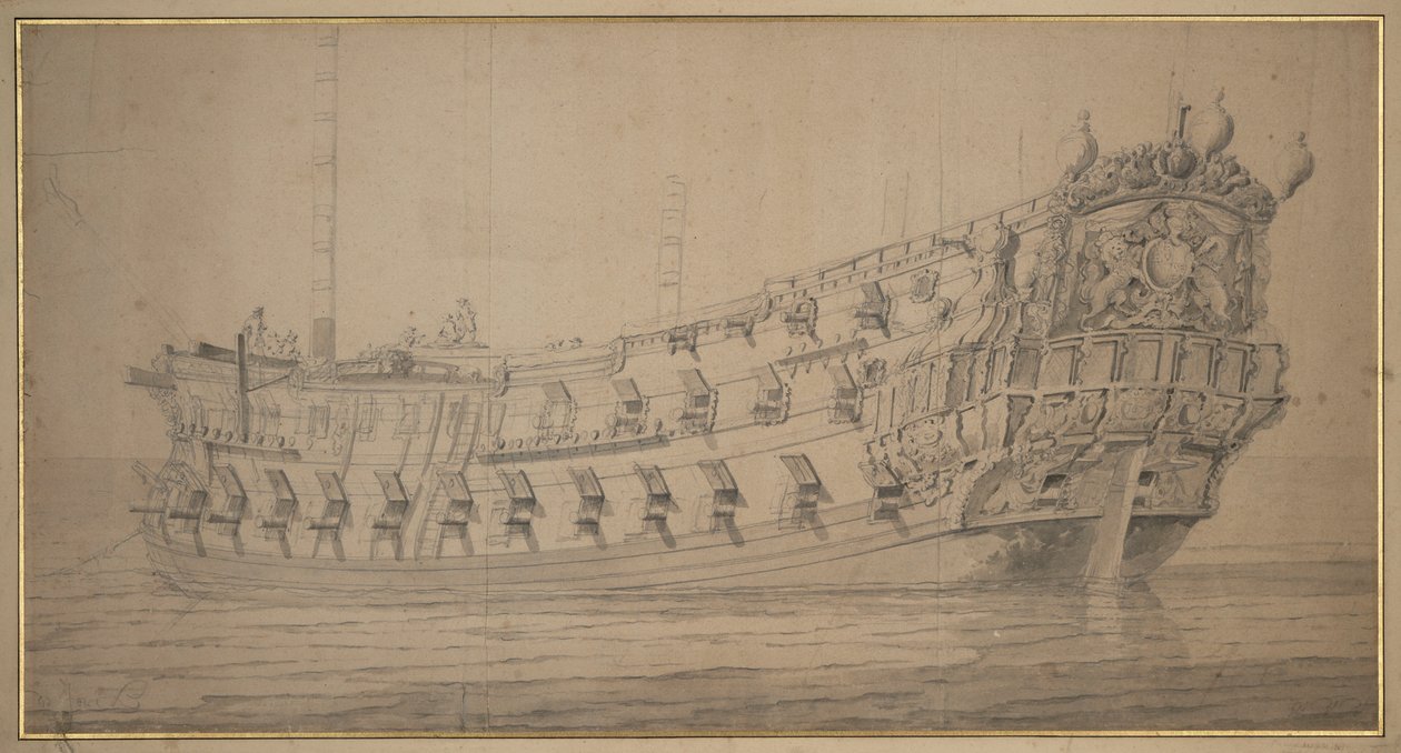  by Willem van de the Elder Velde