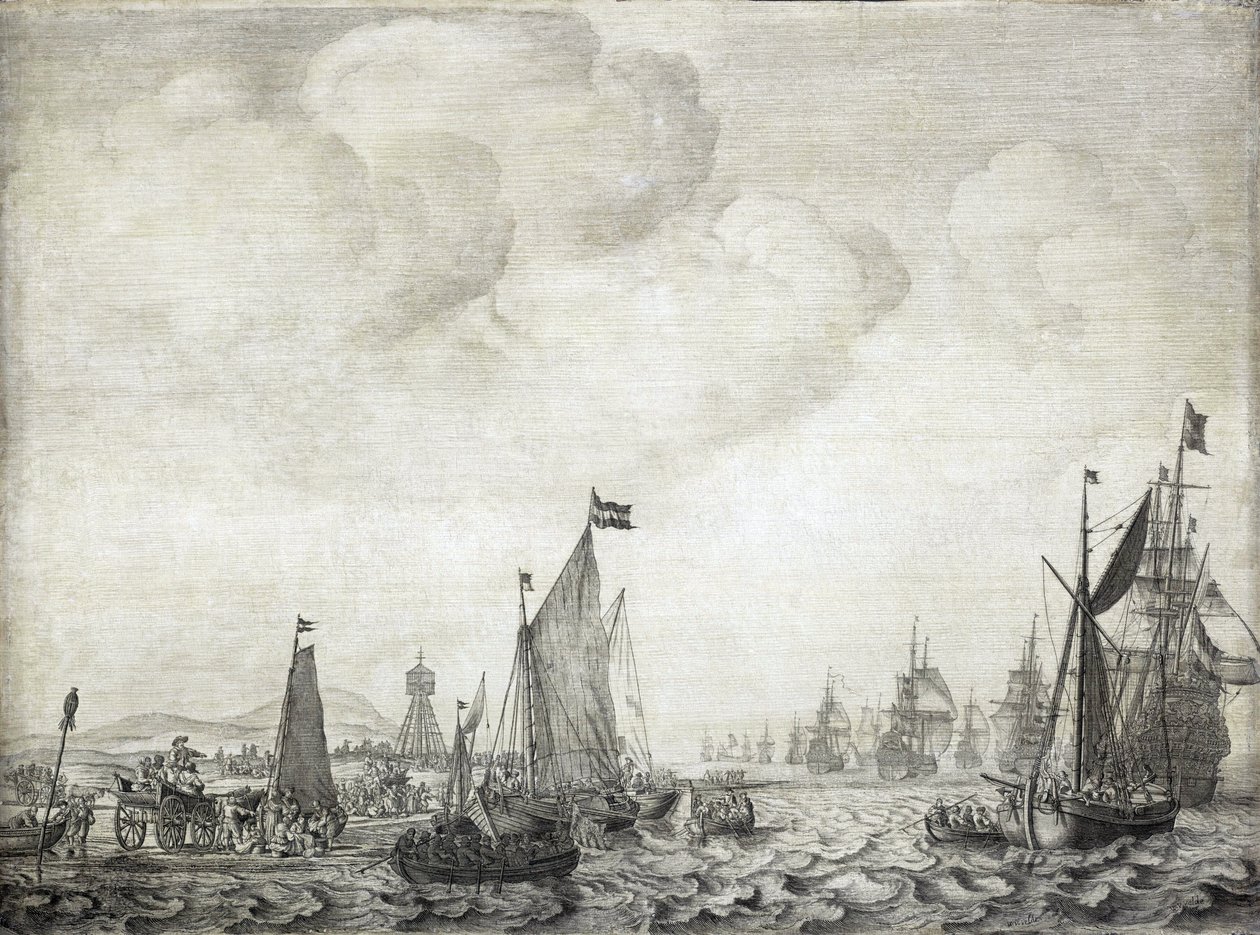  by Willem van de the Elder Velde