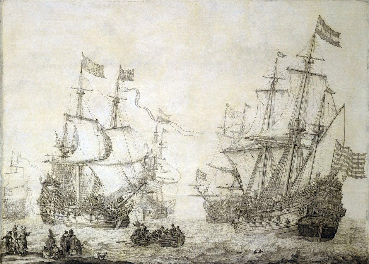  by Willem van de the Elder Velde