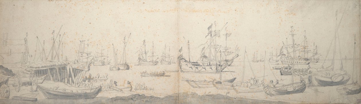  by Willem van de the Elder Velde