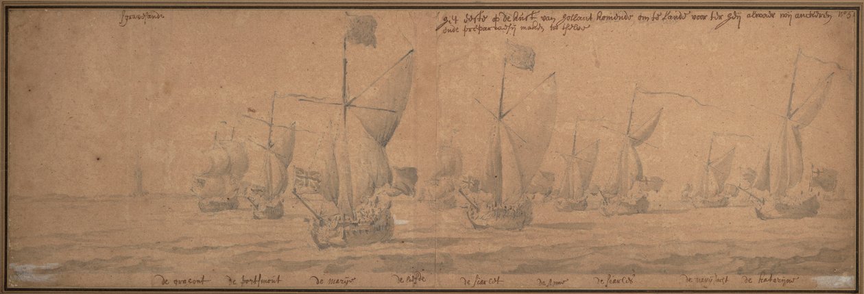  by Willem van de the Elder Velde