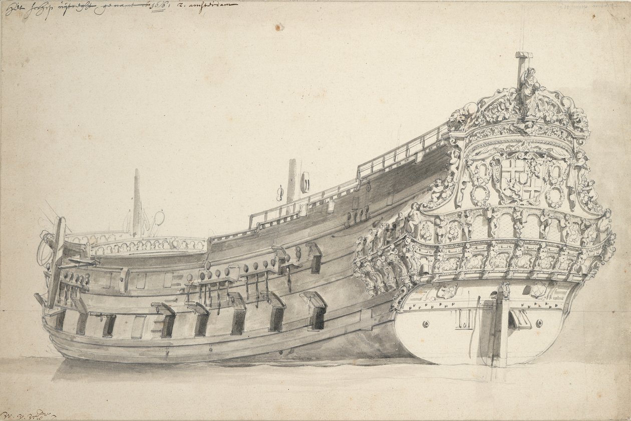  by Willem van de Velde the Younger
