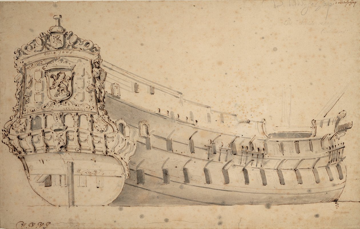  by Willem van de Velde the Younger