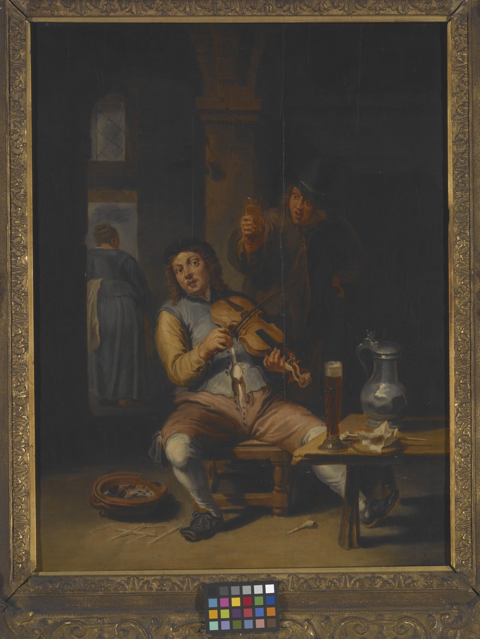 Revelers (ahşap üzerine yağlıboya) by Willem van the Elder Herp