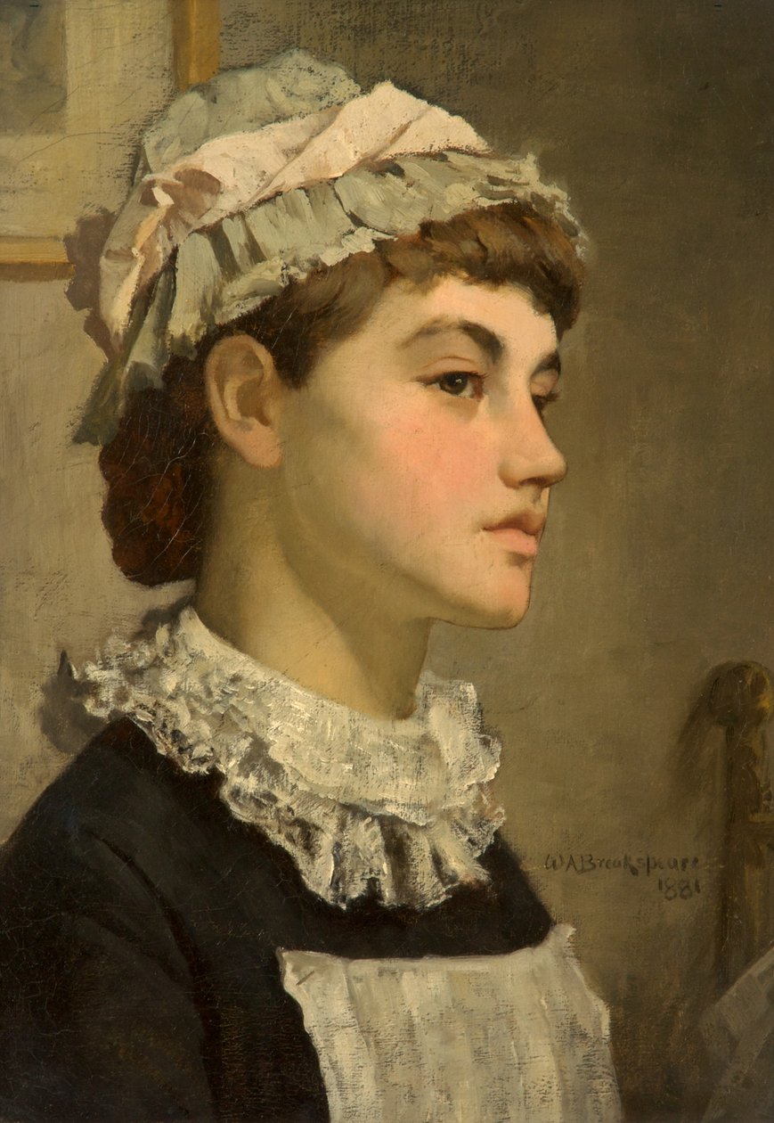 Hizmetçi, 1881 by William A. Breakspeare