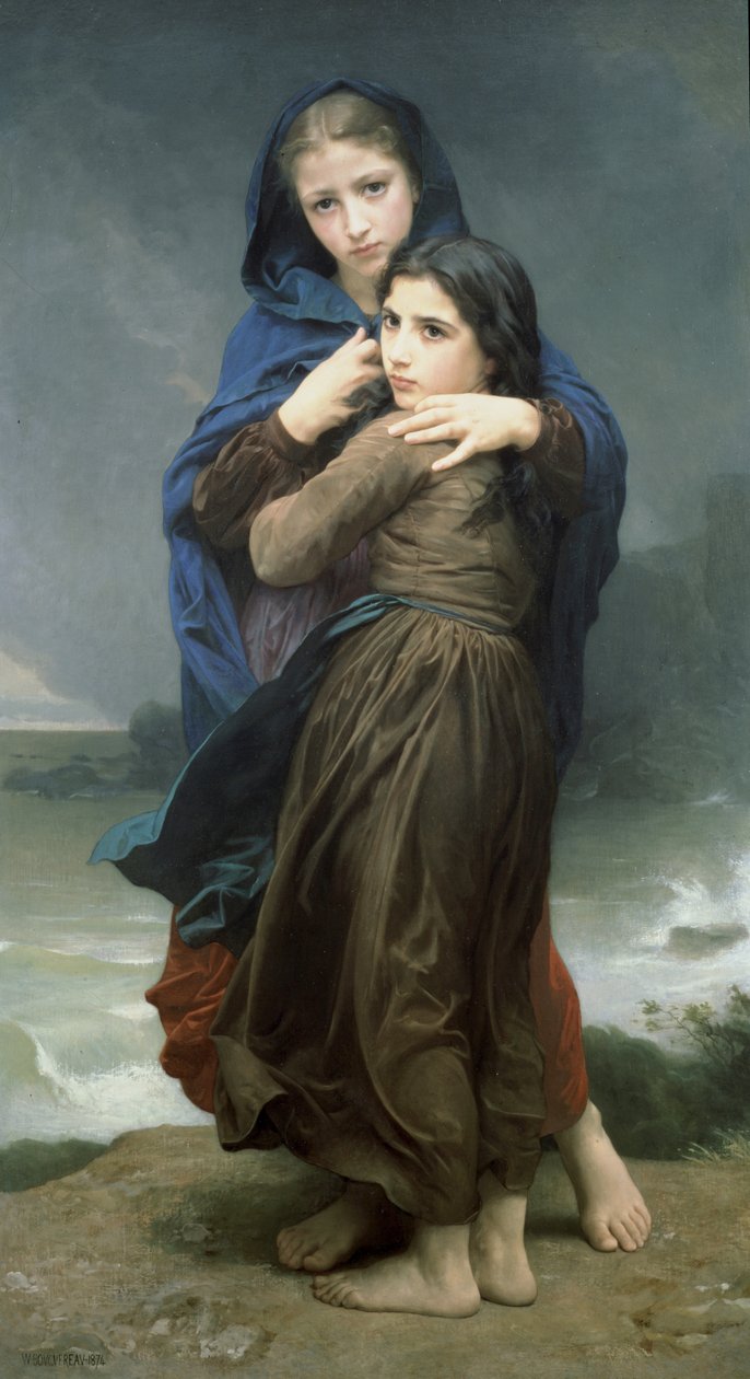 (Fırtına by William Adolphe Bouguereau