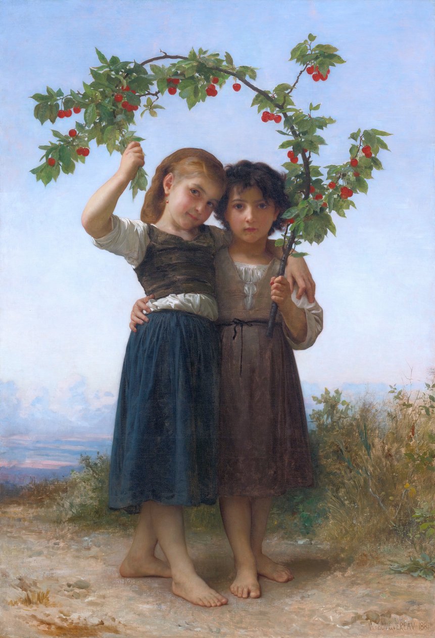 Kiraz Dalı by William Adolphe Bouguereau