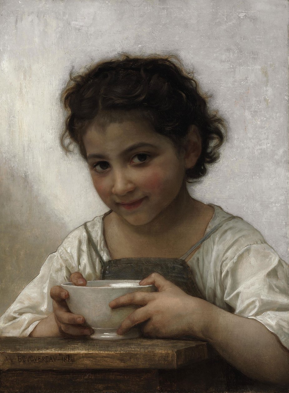 Süt çorbası by William Adolphe Bouguereau