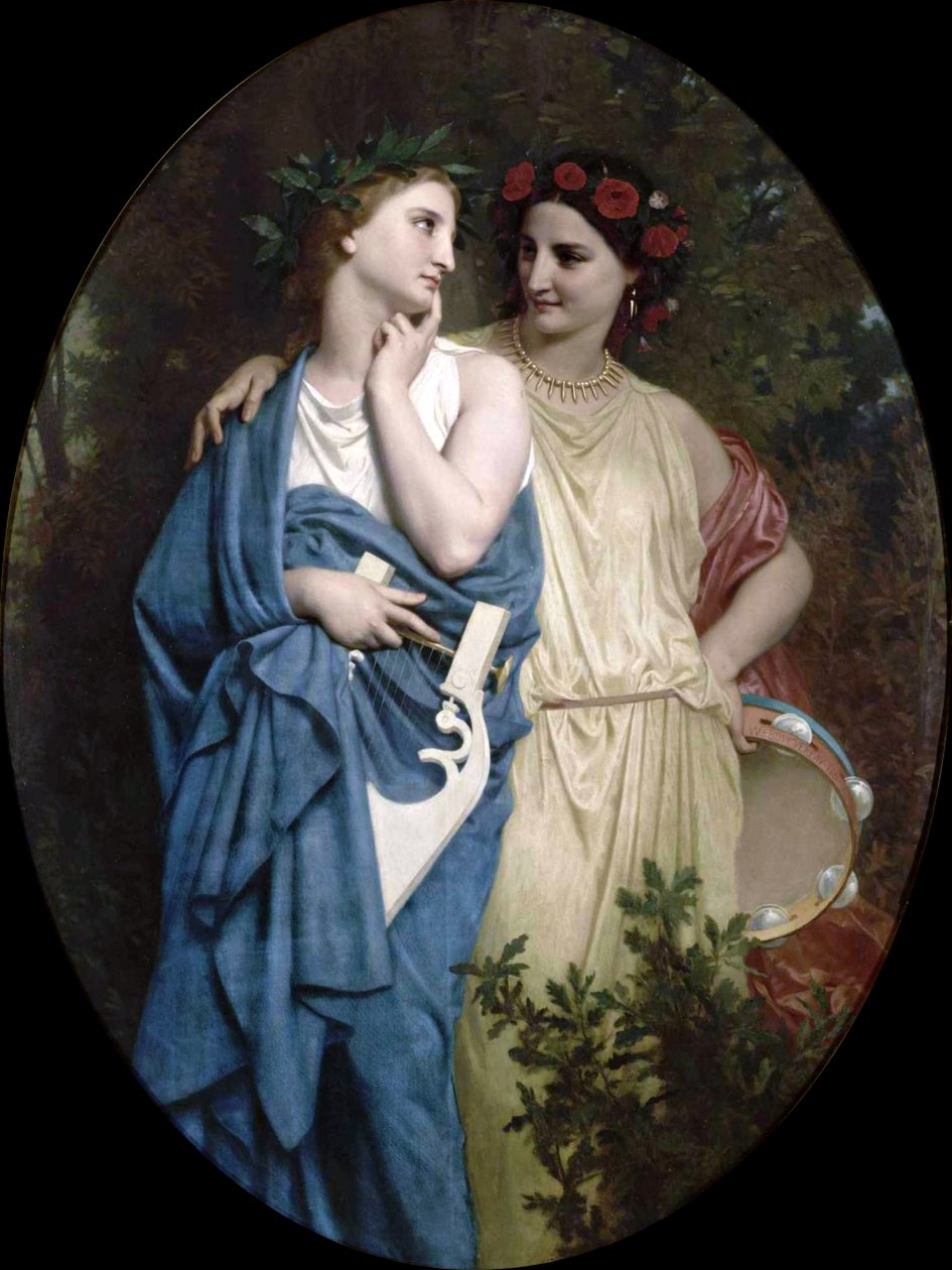 Philomela ve Procne by William Adolphe Bouguereau