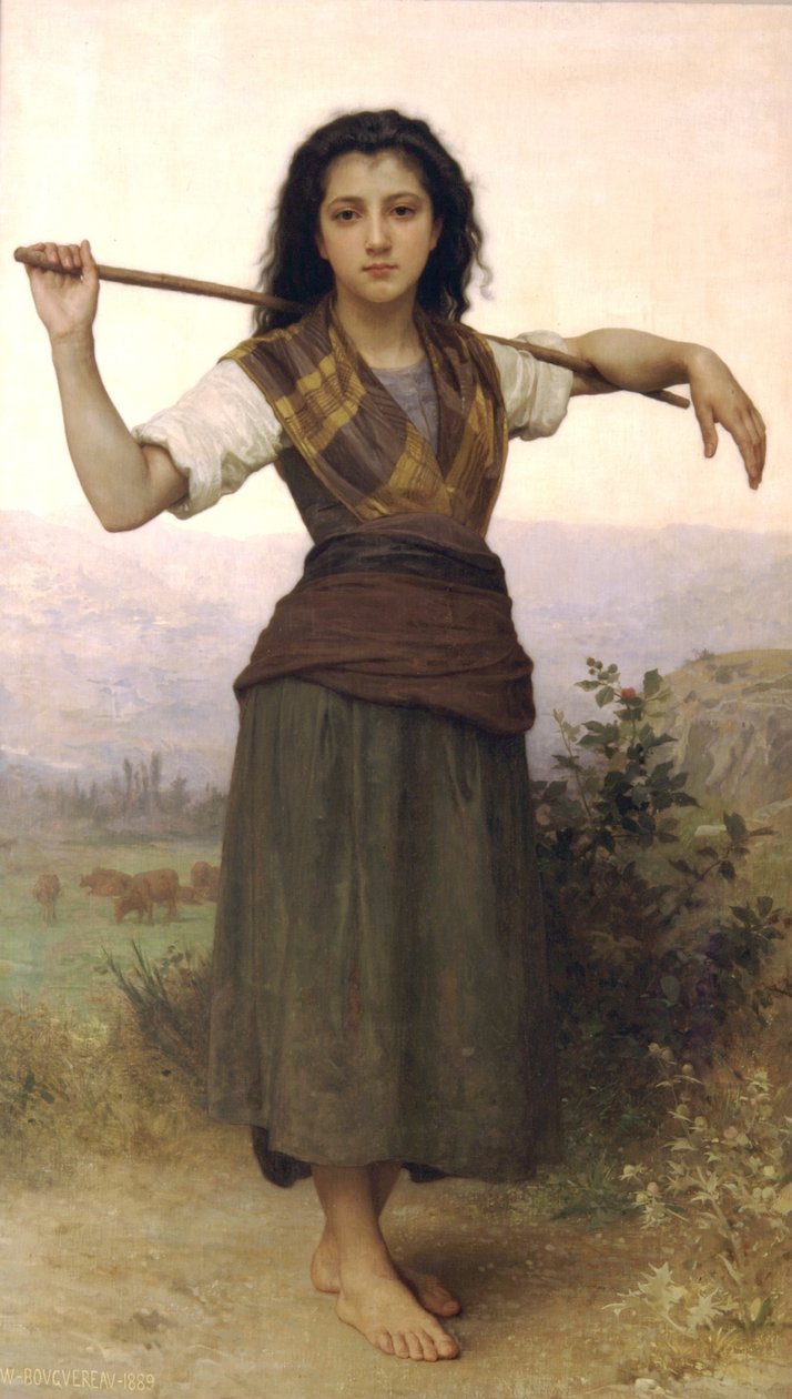 Çoban by William Adolphe Bouguereau