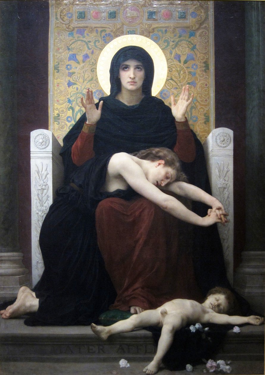 Teselli Bakiresi by William Adolphe Bouguereau
