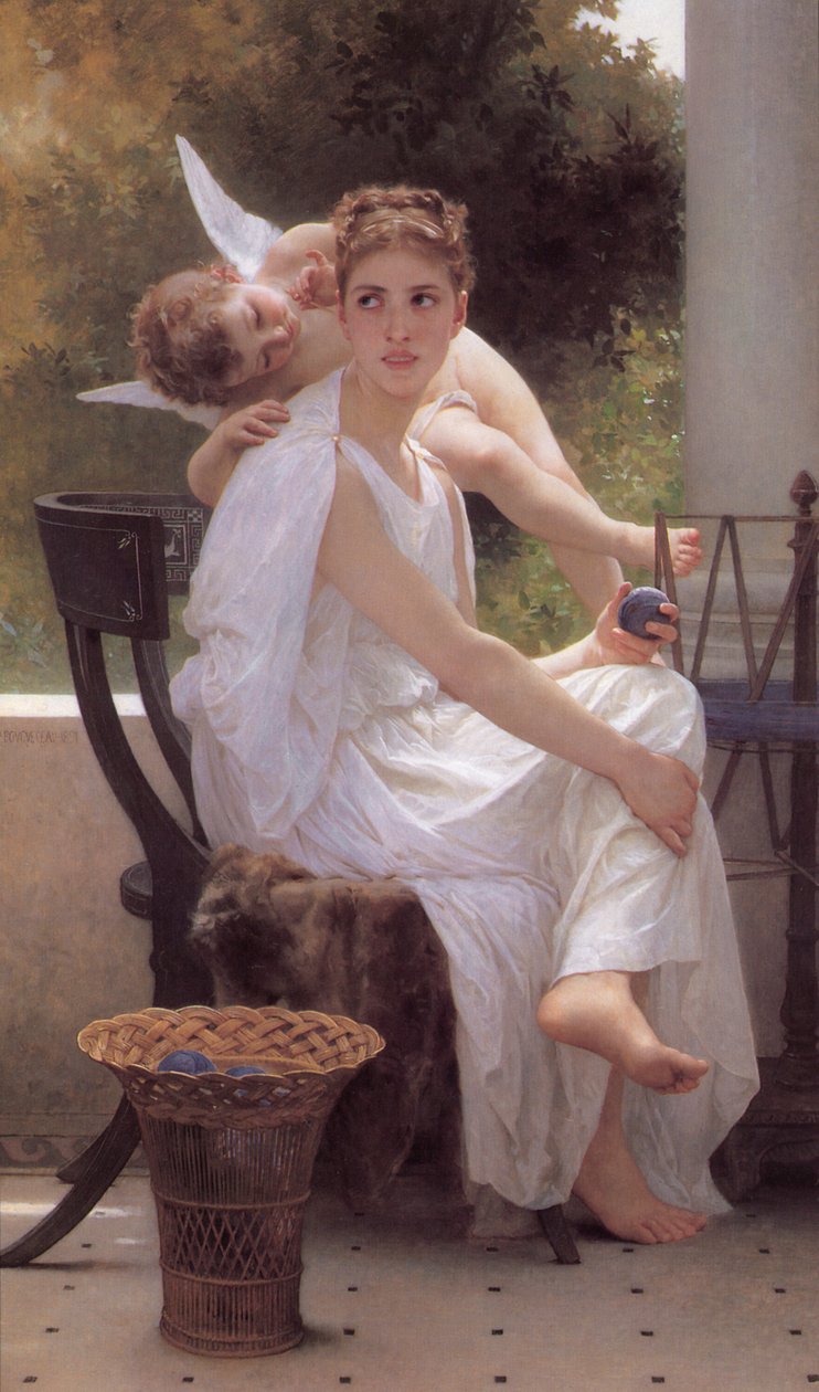 İş Kesildi by William Adolphe Bouguereau