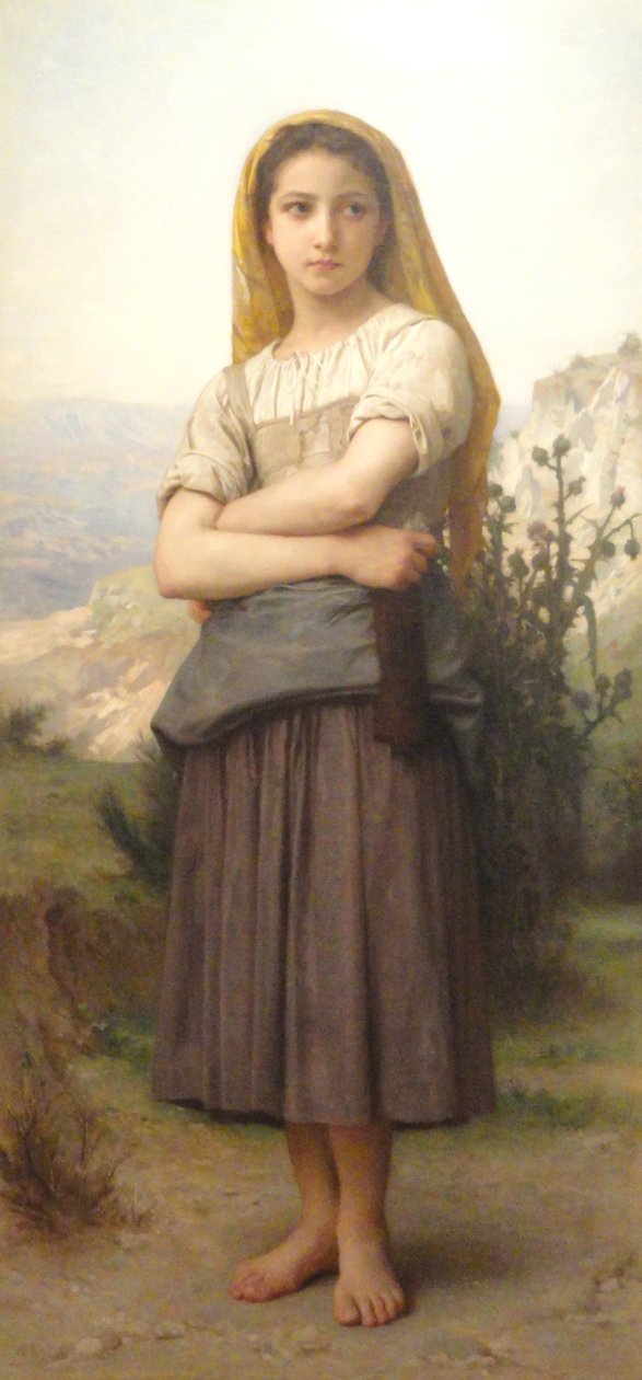 Genç kız by William Adolphe Bouguereau