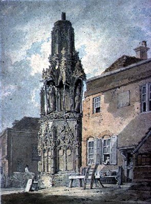 Waltham Cross, 1812 (kağıt üzerinde wc) by William Alexander