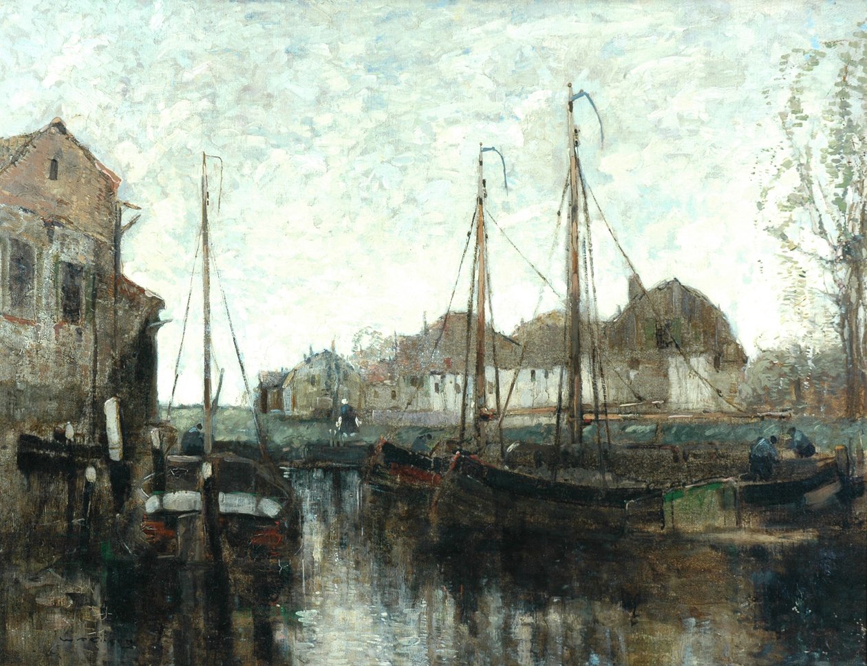 Hollanda Kanalı by Alfred Gibson William