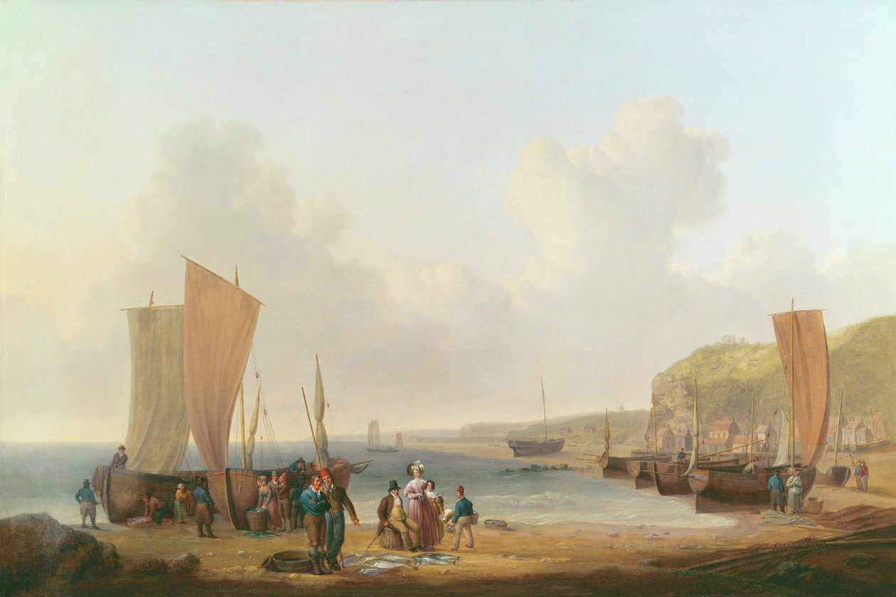 Balık satın alan tüccar by William Anderson