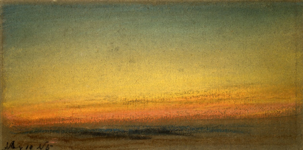 Gün Batımı, 10 Mayıs 1884 by William Ascroft
