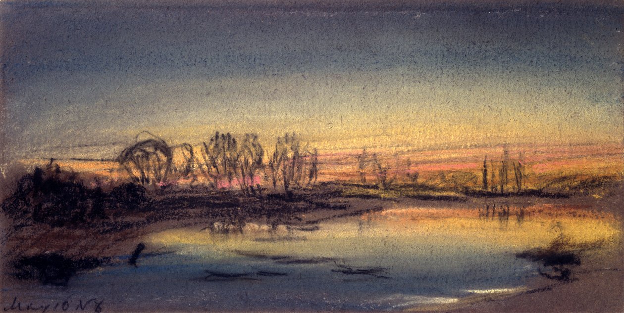 Günbatımı, Mayıs 1884 by William Ascroft