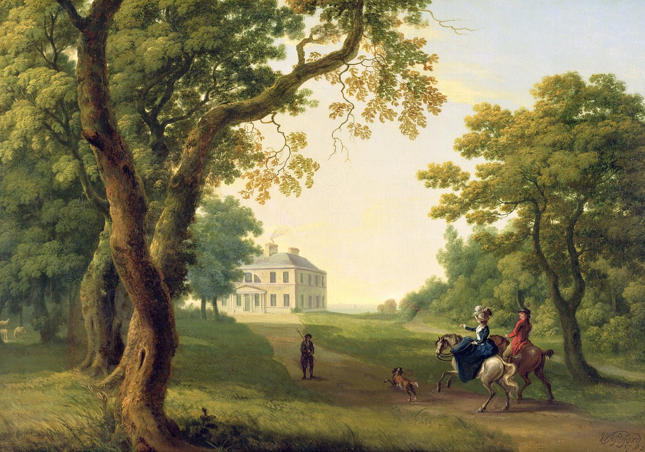 Kennedy Dağı, County Wicklow, İrlanda, 1785 by William Ashford