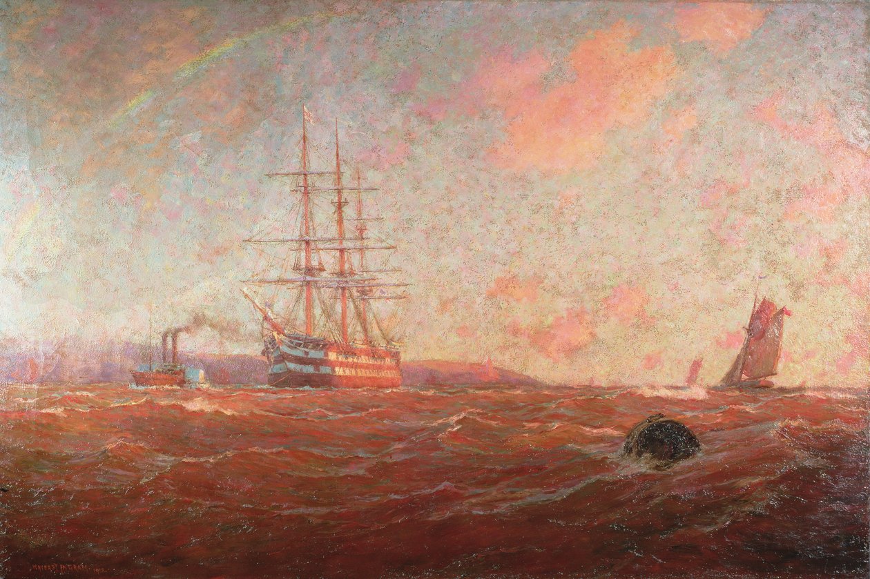Ana Liman, Falmouth, 1912 by William Ayerst Ingram