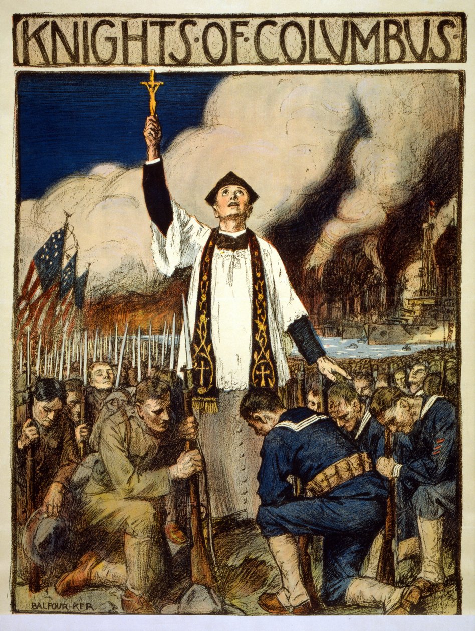 Kolomb Şövalyeleri, 1917 by William Balfour Kerr